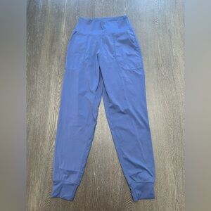 NWOT OALKA INDIGO COLORED JOGGERS BUTTER SOFT - Size Small SKU:488